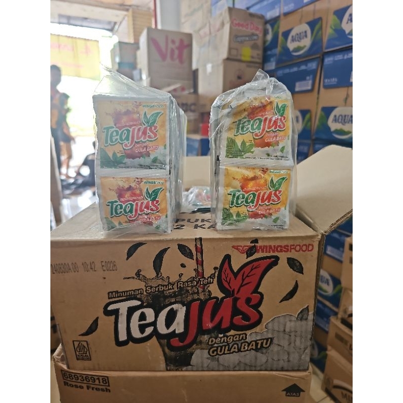 

Tea jus gula batu 1pak isi 60bks