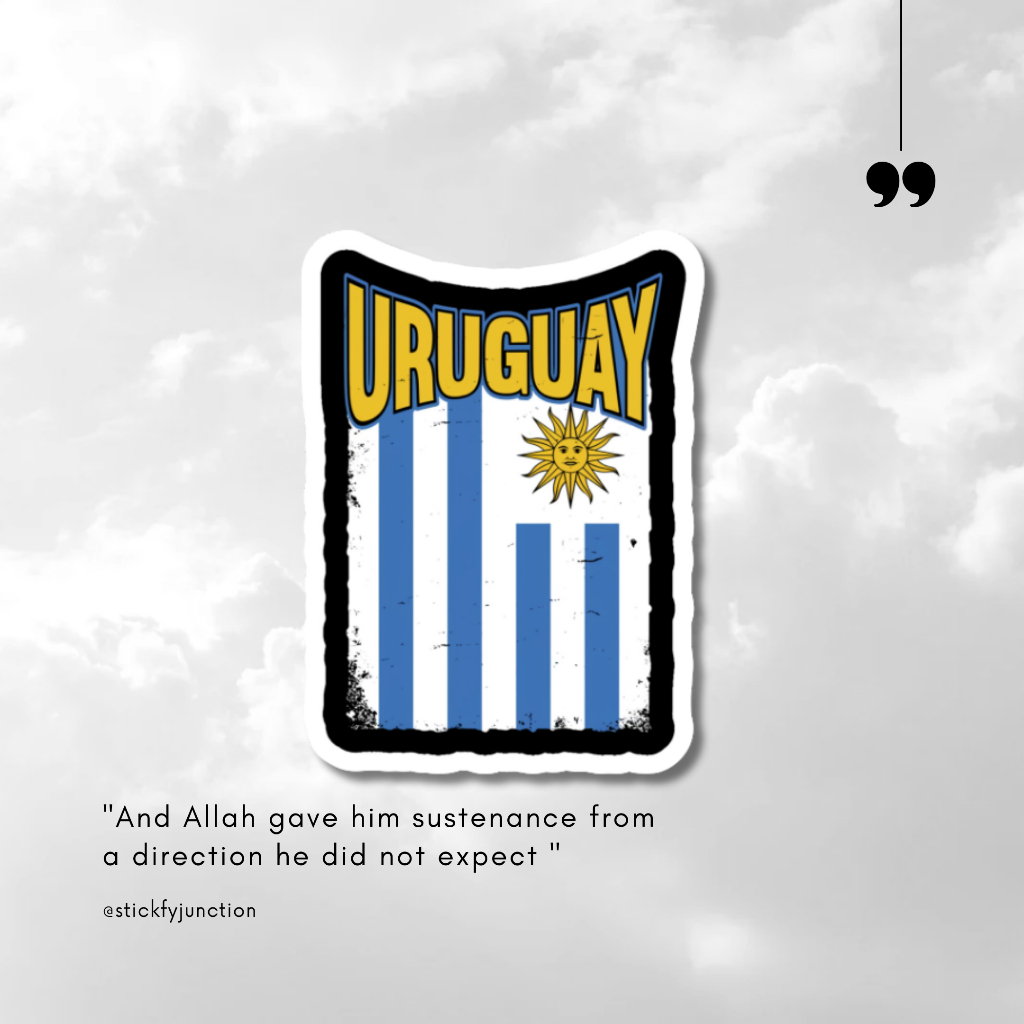 

sticker uruguay / sticker aesthetic / sticker tumblr /stiker premium / stiker hp / stiker laptop / stiker helm / stiker tahan air |SJ | A1