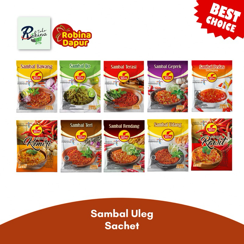 

Sambal Uleg Sachet Finna Food