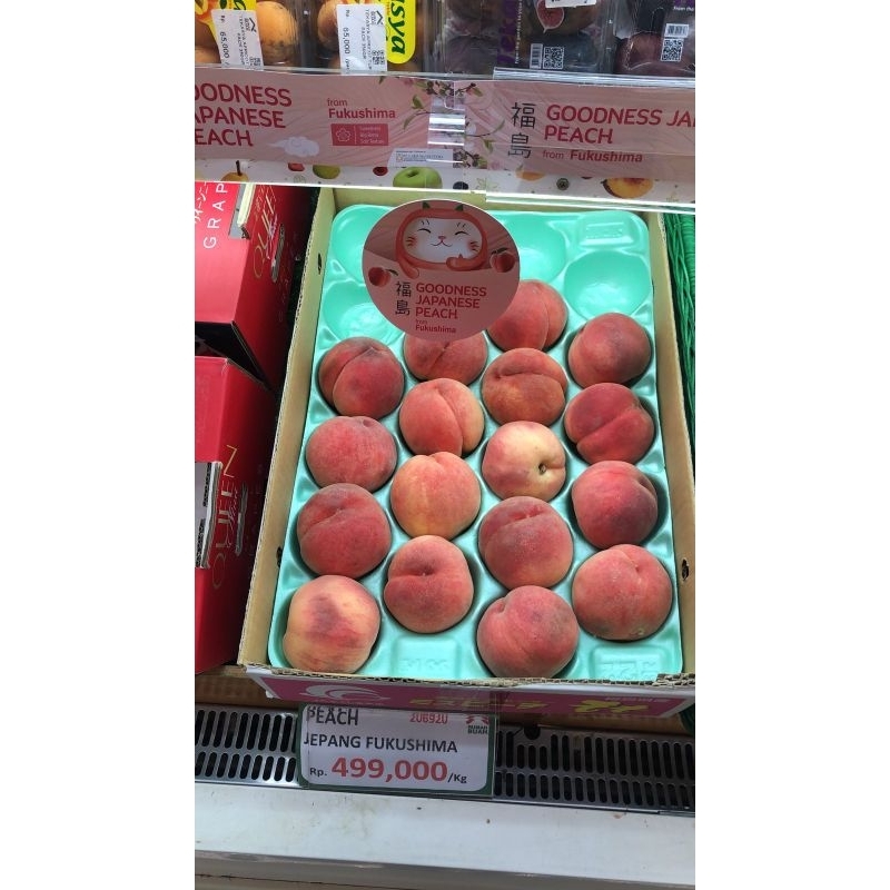 

peach fukusima ori jepang