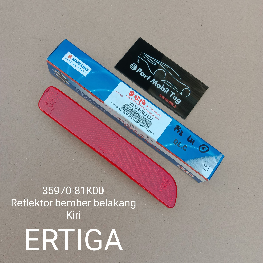 reflektor bemper belakang mata kucing bemper suzuki ertiga 2012 2017