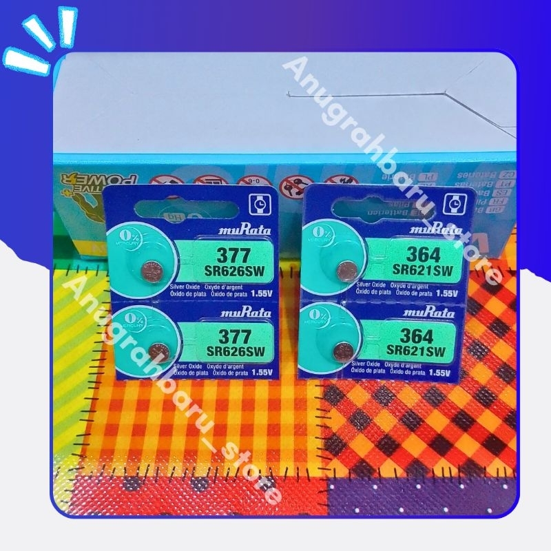 Baterai Batere Battery 377 364 SR626SW SR621SW