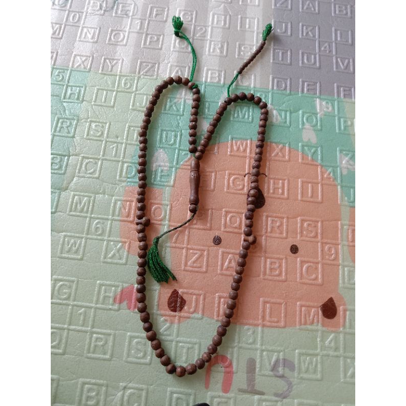 tasbih kayu 100 butir