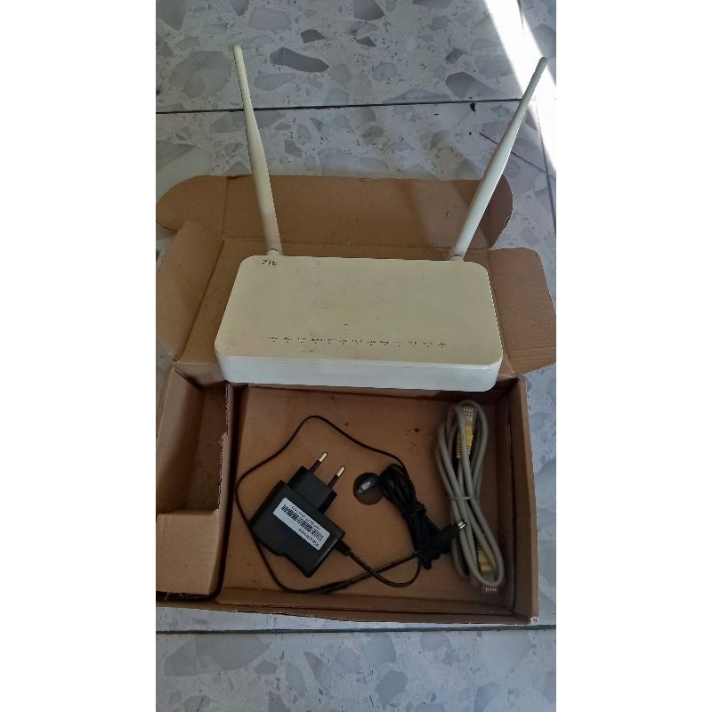 router zte f609 v3 bekas indi normal