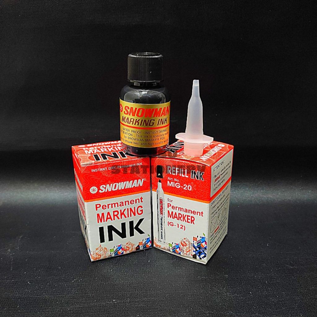 

REFILL TINTA / TINTA PERMANENT SNOWMAN G 12