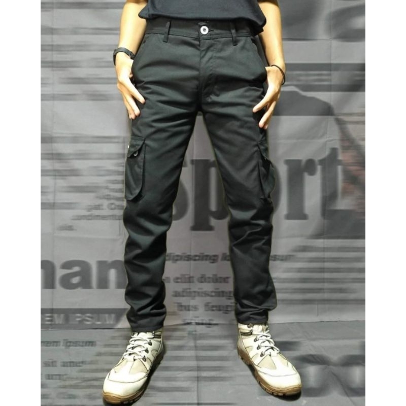 Clana Cargo panjang Pria Premium