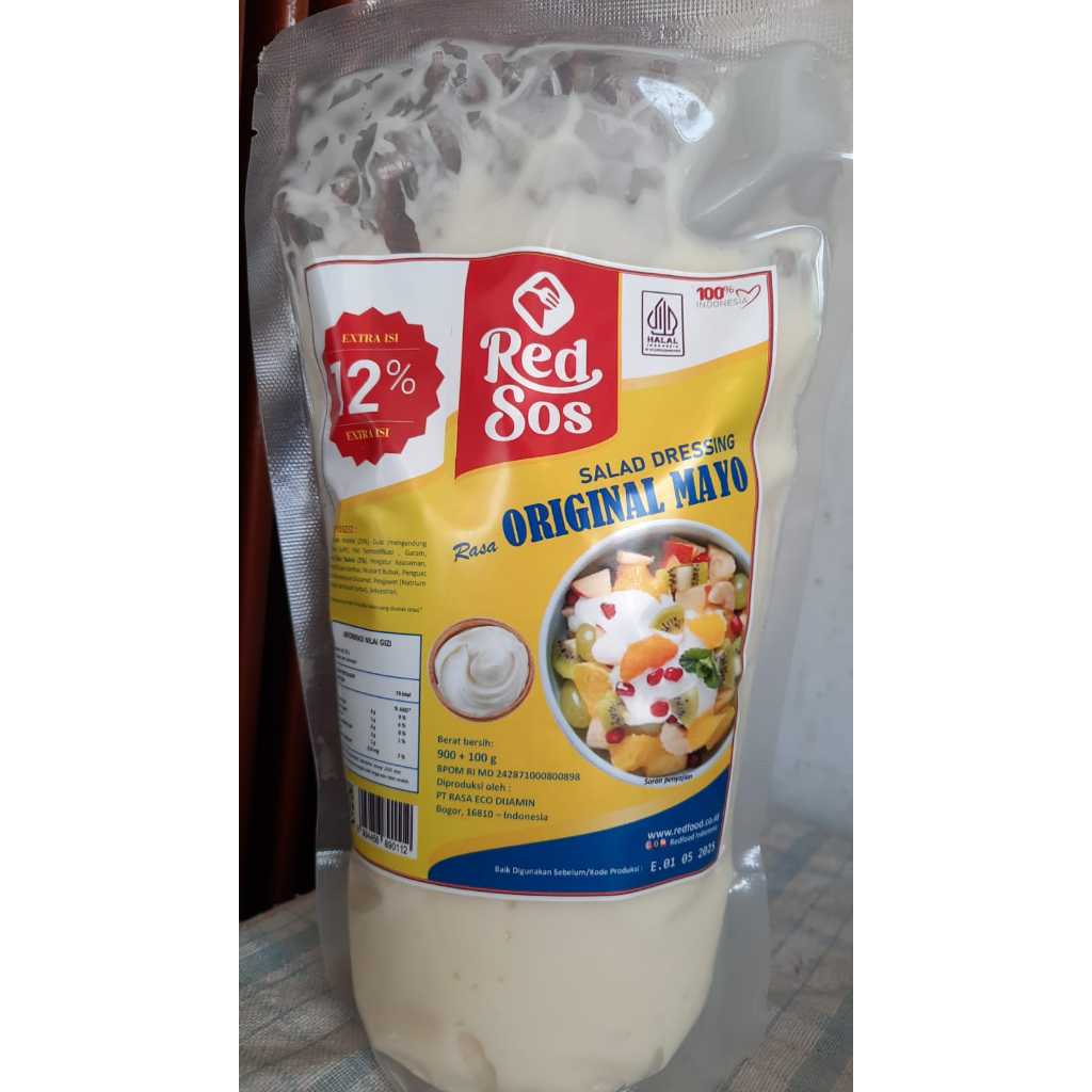 

Mayonaise redsos 1kg/pcs