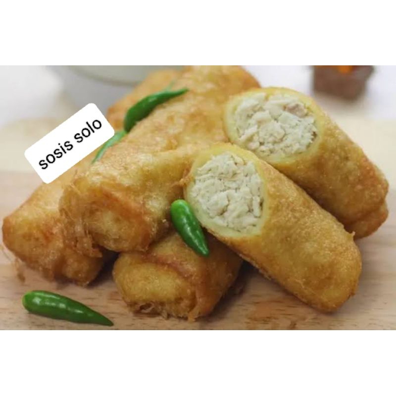 

SOSIS SOLO AYAM PREMIUM ISI 10 FROZEN FOOD HALAL