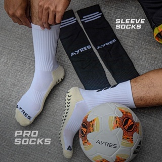 Kaos kaki Panjang Sambung Ayres Futsal Sepak bola Sambungan Sleeve kaos kaki sepak bola Original