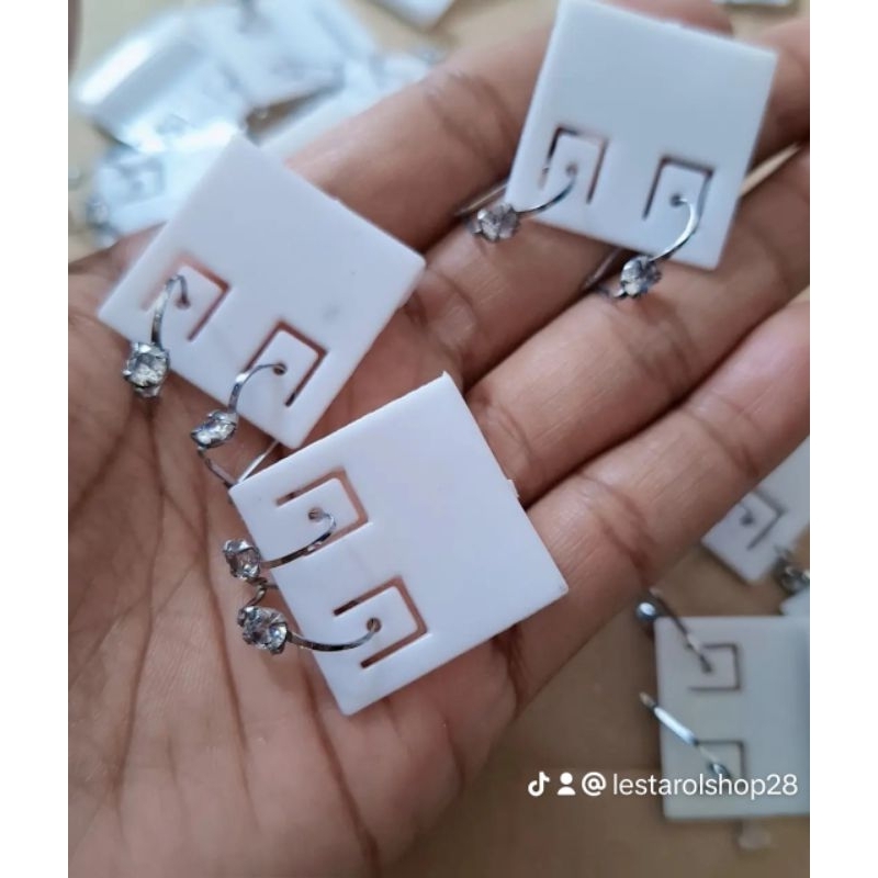 Anting desi monel ukuran 4mm