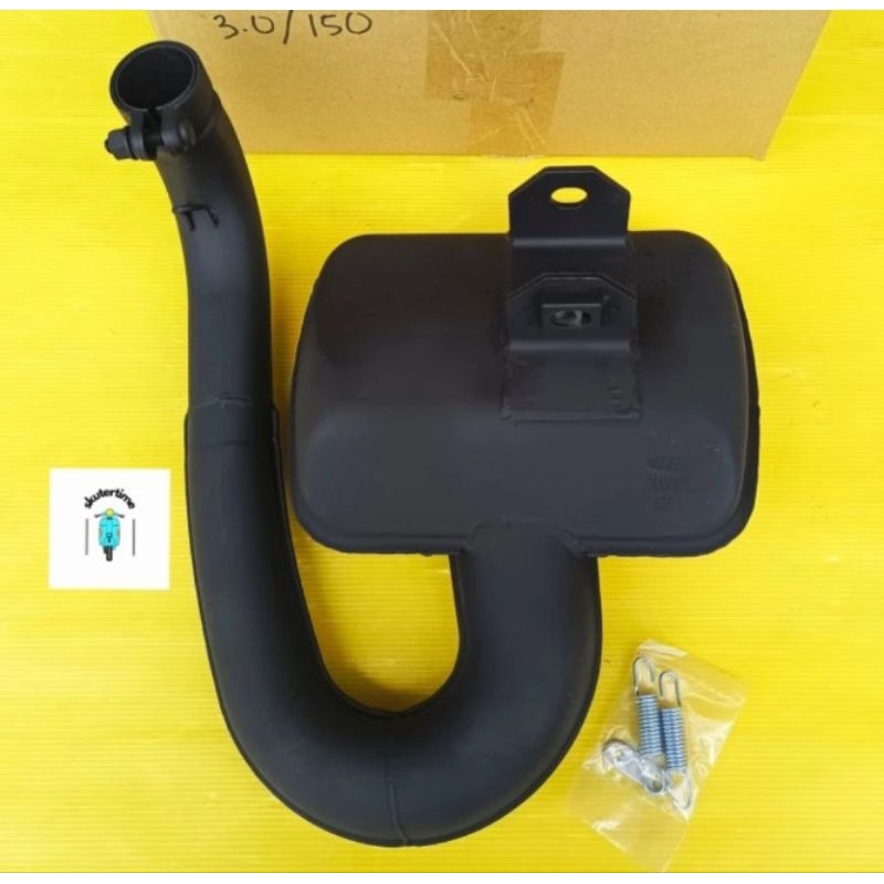 Knalpot Bigbox SIP Road 3.0 utk PX Sprint Excel by SIP Scootershop