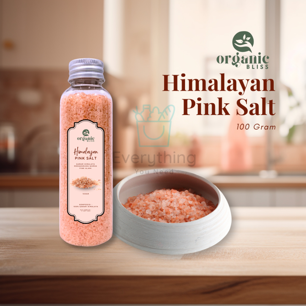 

100% Original Garam Halus Himalaya Organic Bliss / Himalayan Pink Salt 100gr