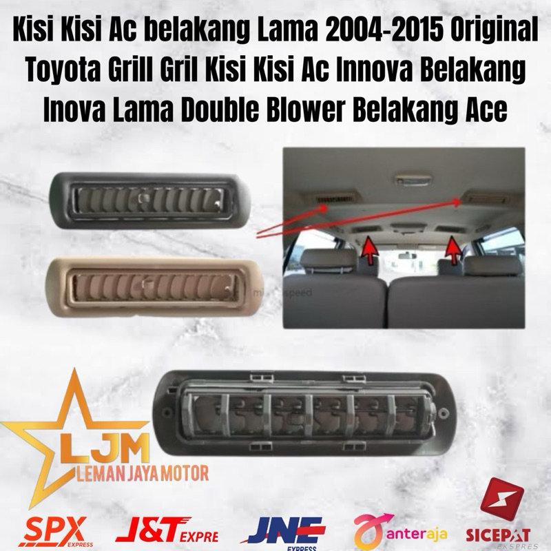 Kisi Kisi Ac belakang Lama 2004-2015 Original Toyota Grill Gril Kisi Kisi Ac Innova Belakang Inova L