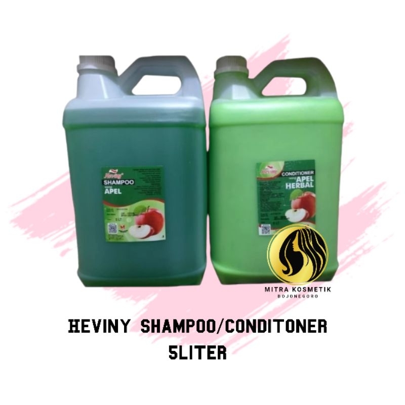 MITRA Heviny Shampo 5 Liter/Heviny Conditioner 5 Liter