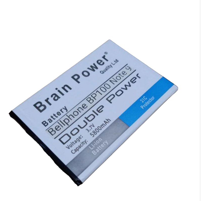 Baterai Batre Bellphone Bp100 Note 9 Double Power