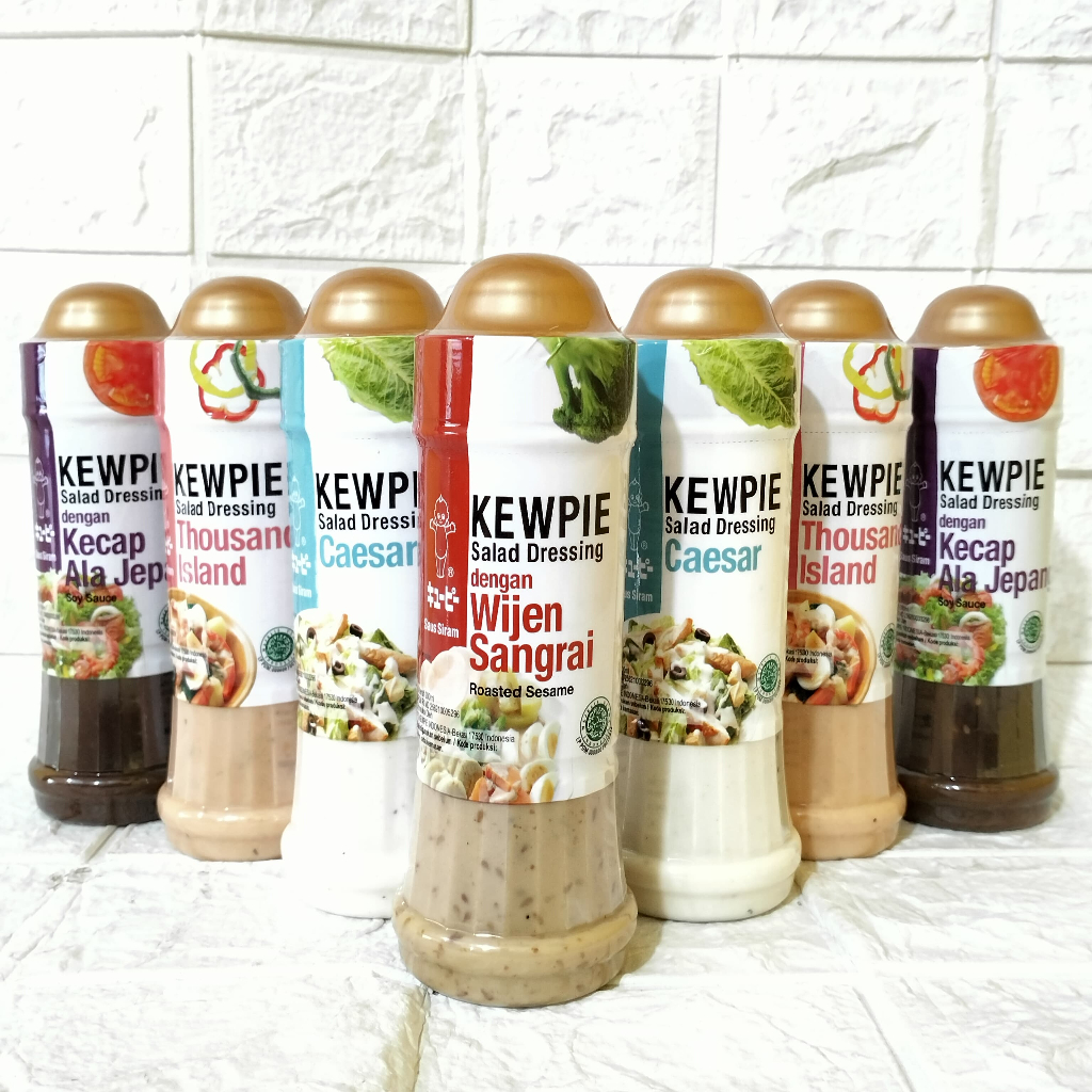 

Kewpie Salad Dressing Saus Siram 200ml Free Bubble Wrap dan Dus Tebal