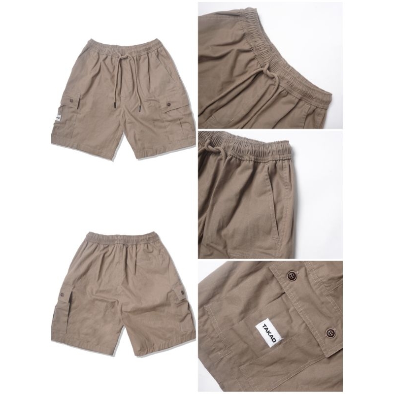 BOARDSHORT CARGO PANTS ORIGINAL TAKAO SUPPLY - MOCCA