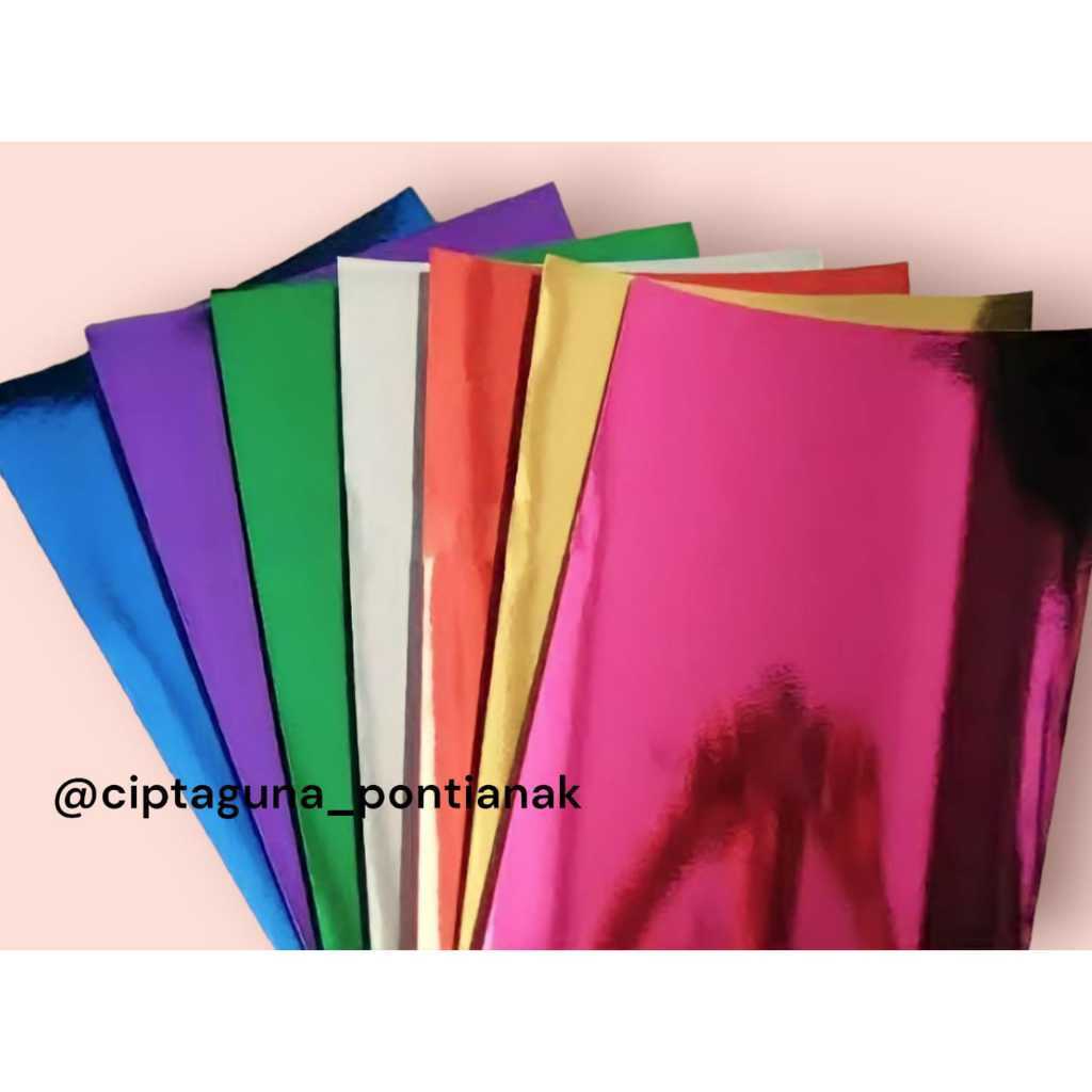 

KERTAS METALIK / KERTAS KILAT BERBAGAI WARNA HARGA PER30pcs - MURAH!!!