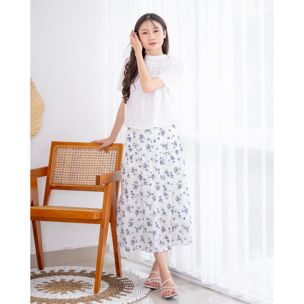 HANA SKIRT | Rok Korea, Rok Korea Panjang, Rok Midi Korea