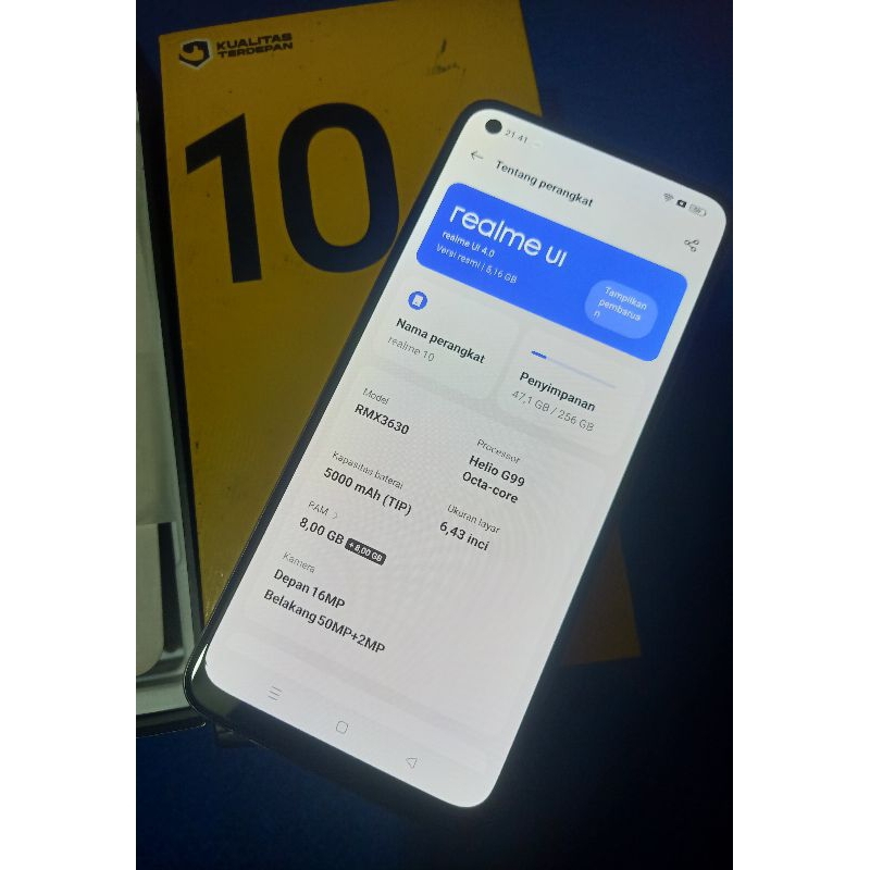 realme 10 ram 8+8 / 256 fullset original