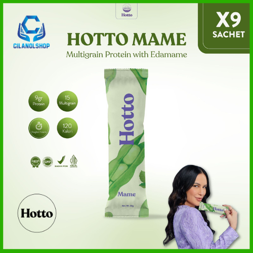 

HOTTO MAME PURTO 9 Sachet Multigrain Edamame