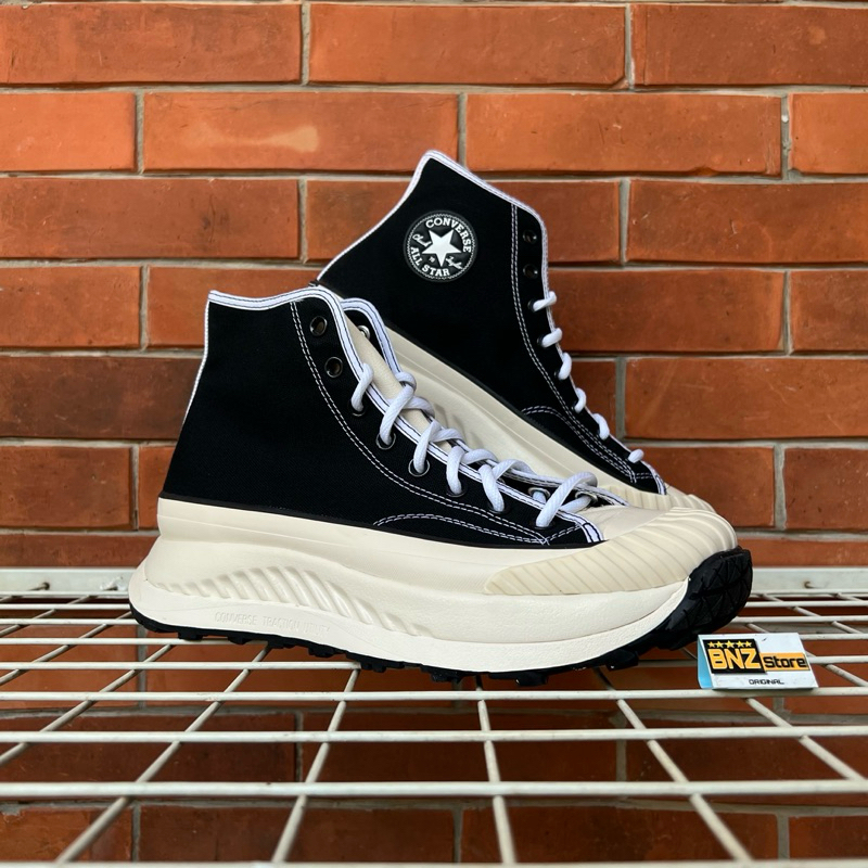 Sepatu Sneakers Pria Converse Chuck 70 At Cx Black/White Egret