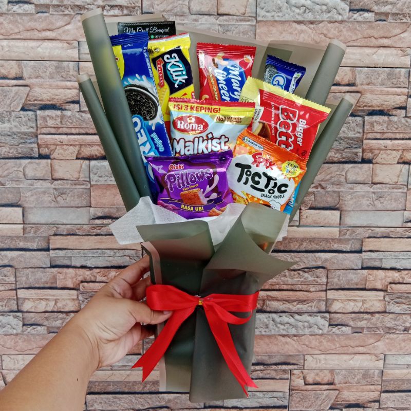 

Buket Snack hari ibu harga murah