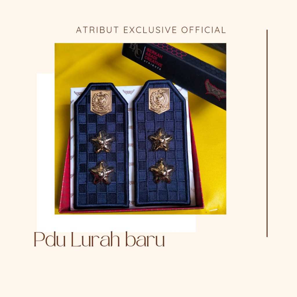 PANGKAT PDU LURAH TERBARU KAIN BORDIR EXCLUSIVE