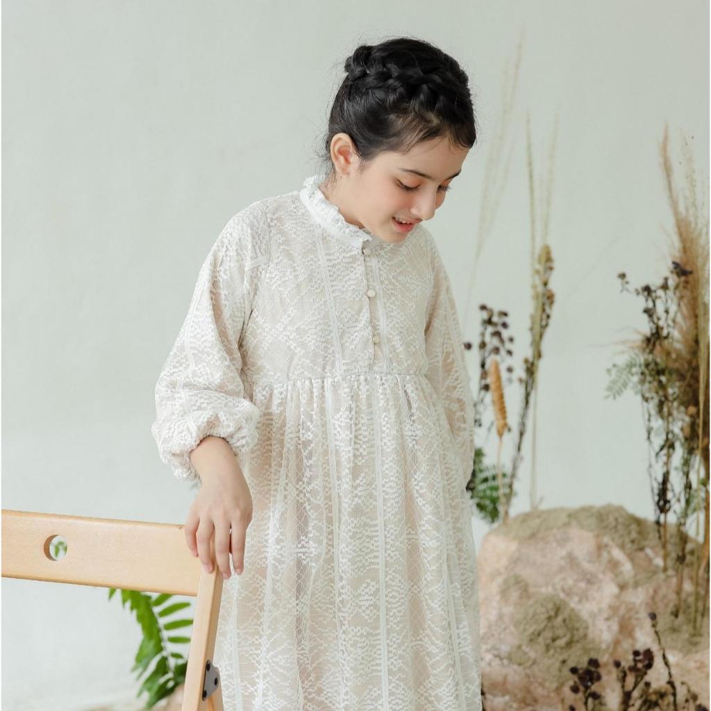 ZIEL KIDS - Nadira Dress / Gamis Couple Mom and Girls / Raya
