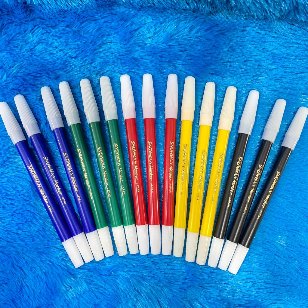 

Spidol Warna Snowman Marker PW-1A berbagai varian warna Per 3 pcs