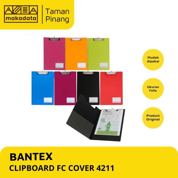 

BANTEX CLIPBOARD FC COVER 4211 (1 PCS)