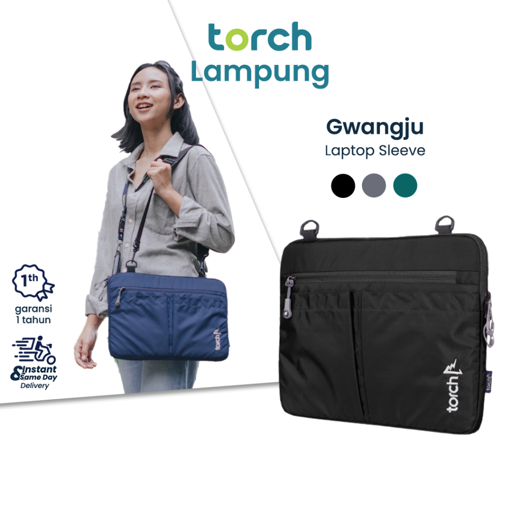 TORCH Gwangju Tas Laptop Anti Air Pria Wanita
