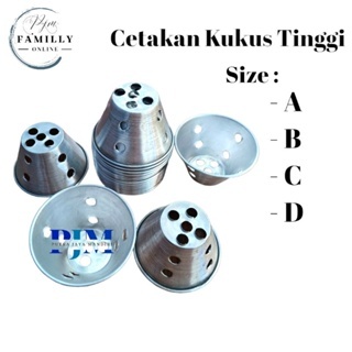 12 PCS Cetakan Bolu KUKUS Mekar TINGGI ukuran Jumbo Besar Tanggung Kecil