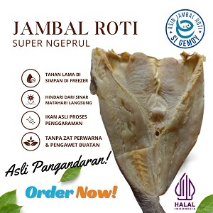 

IKAN ASIN JAMBAL ROTI GRADE B 250 GRAM (TANPA TULANG) ASLI PANGANDARAN