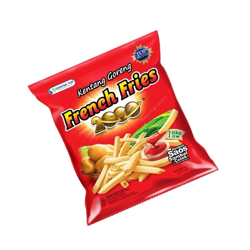 

French Fries 2000 / Snack kentang Goreng / Rasa Potato & Sambal Colek