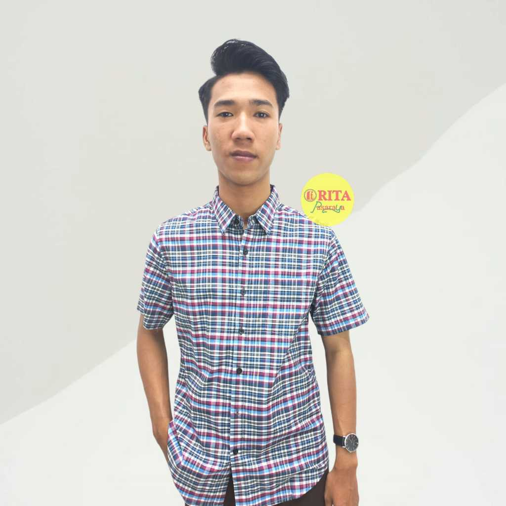 Gianni Visentin Kemeja Lengan Pendek