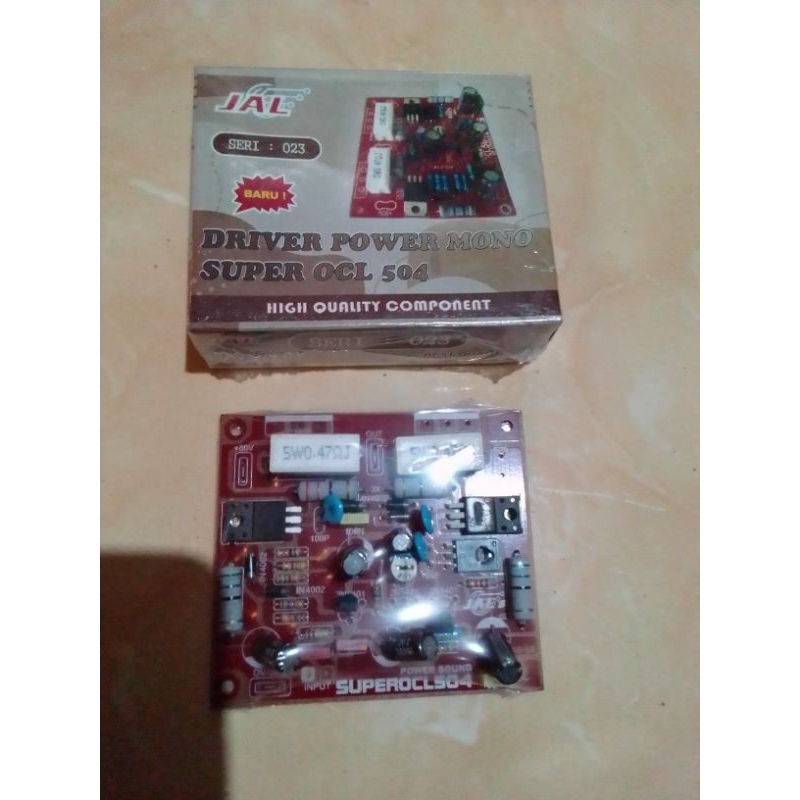 KIT DRIVER POWER 504 MONO