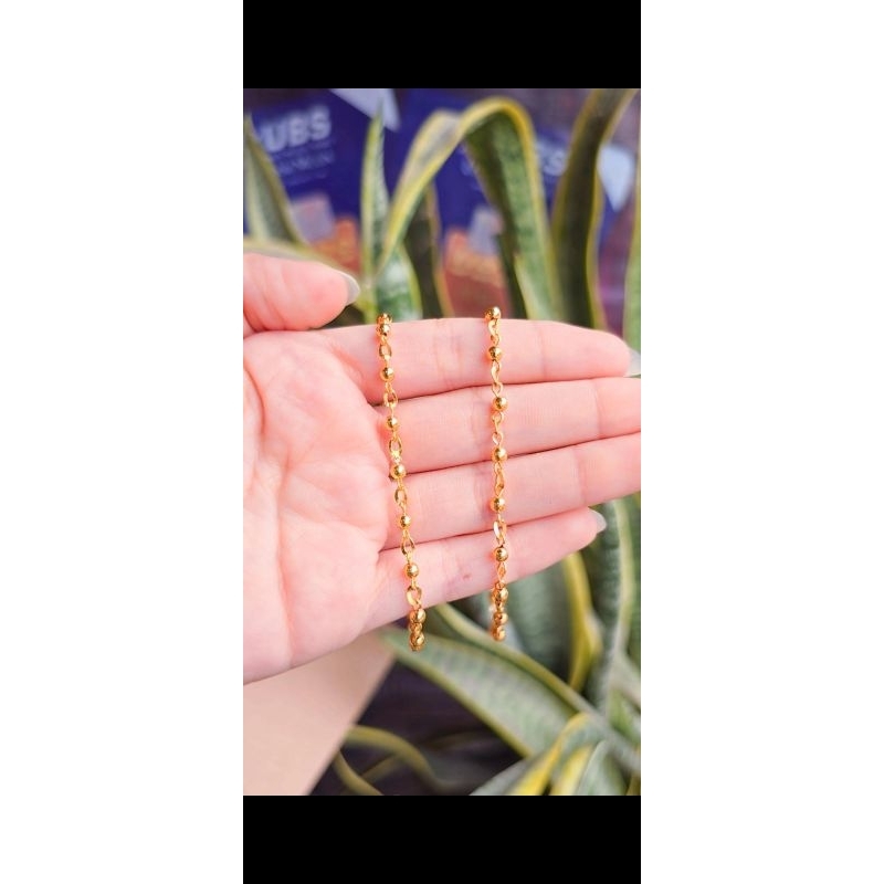 gelang Biji Lada emas 300