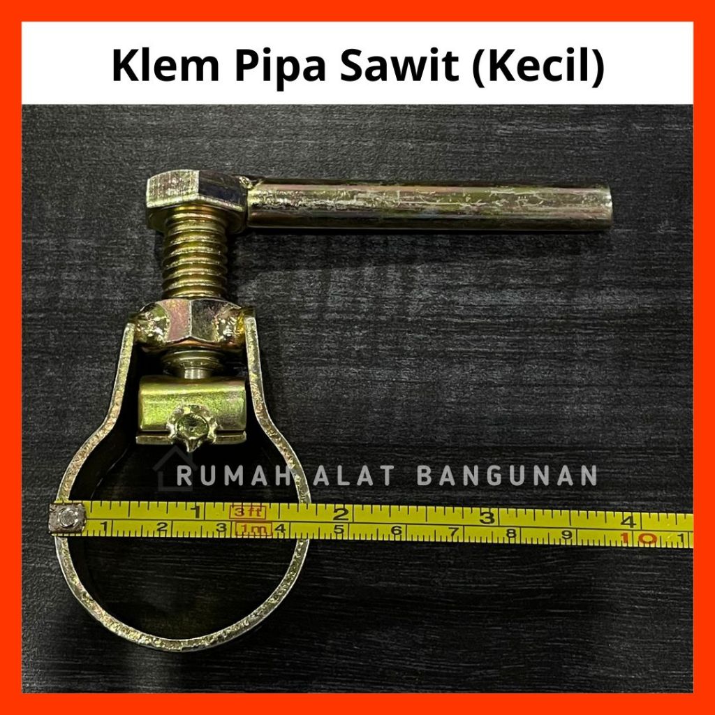Klem Pipa Sawit ukuran Kecil / Kleman Fiber Sawit