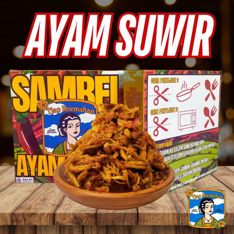 

Sambel Ayam Suwir Tjap Roemahan