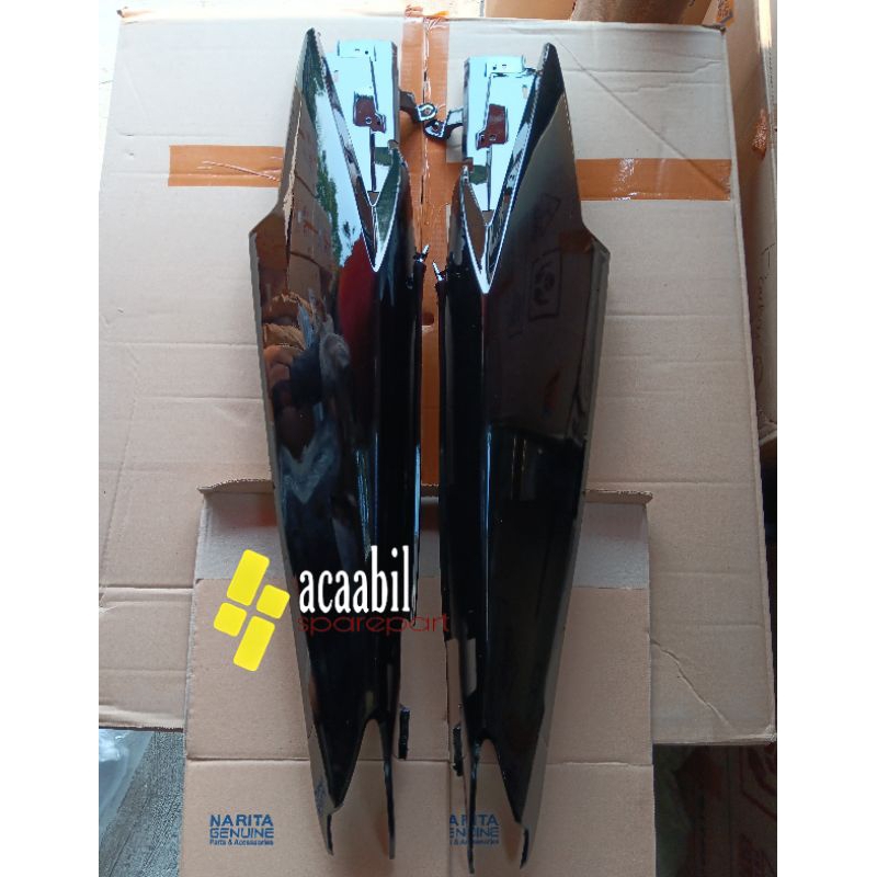 Cover Body Samping Jupiter MX New 135 Hitam