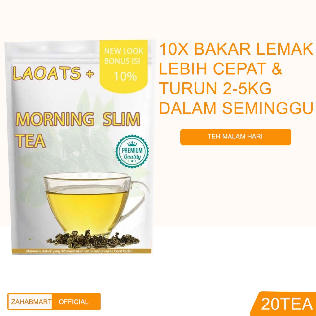 

Teh Pelangsing Slimming Tea Diet Detox Tea Penurun Berat Badan Minuman Diet Penahan Nafsu Makan Peluntur Lemak Laoats (20tea)