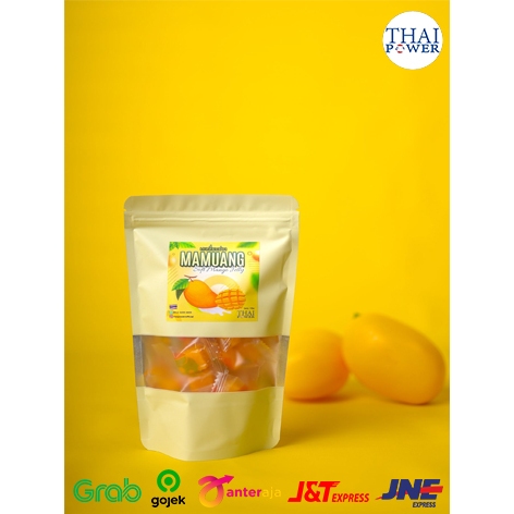 

MAMUANG Soft Mango Jelly Thailand / Permen seperti Yupi Rasa Mangga Thailand