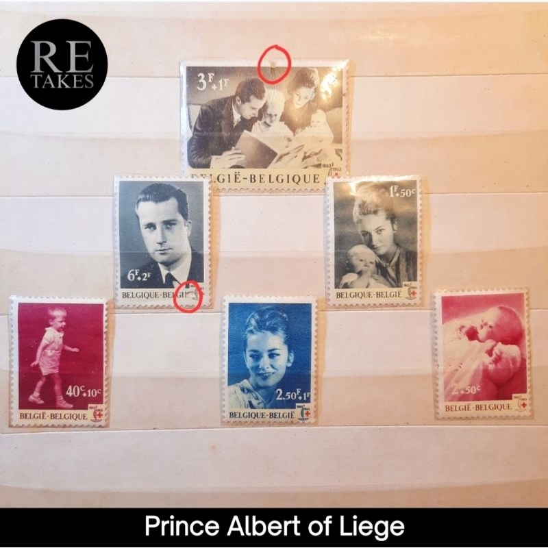 

Prangko Kuno Koleksi 1963 Prince Albert of Liege