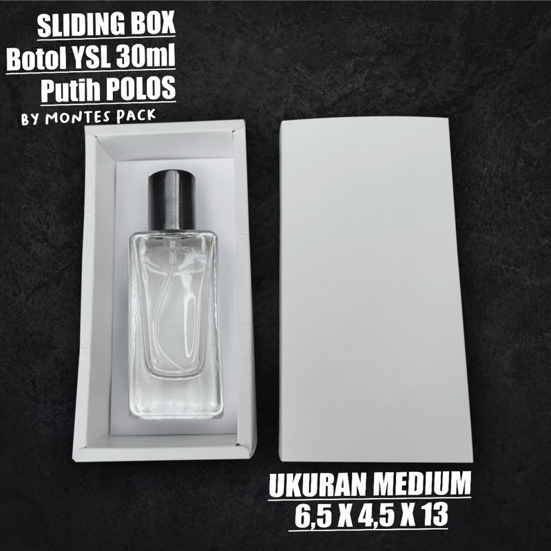 

Sliding Box untuk Botol YSL 30ml / SLIDE BOX botol ysl 30ml / Polos