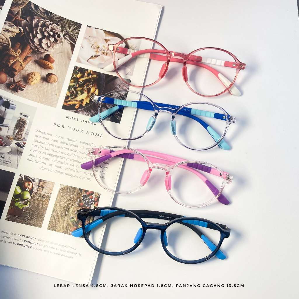 Kacamata Lensa Minus Cylinder "ANAK 5289"