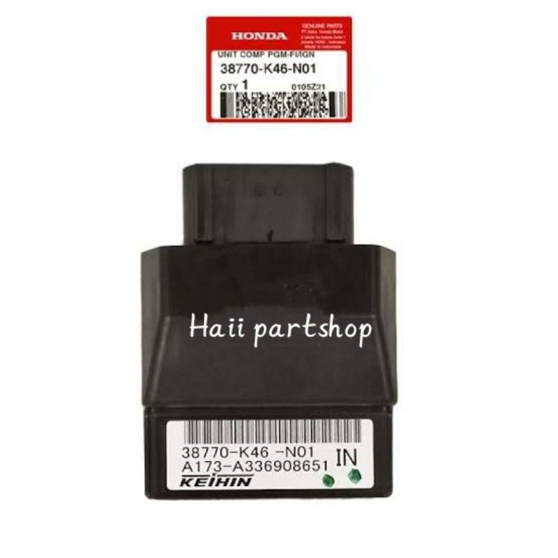 PGM FI ECU Vario 110 FI Beat FI original AHM 38770K46N01