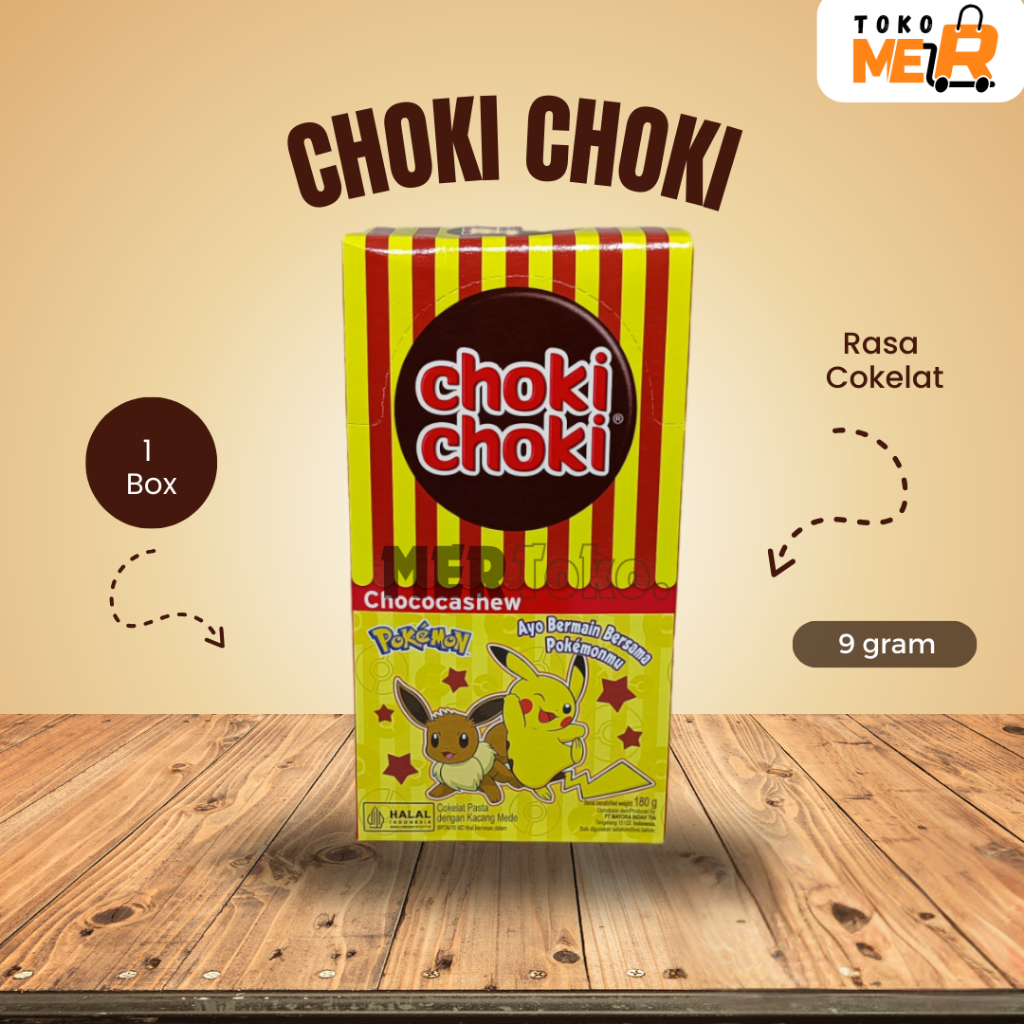 

Choki choki 1 box (20 x 9 gr)