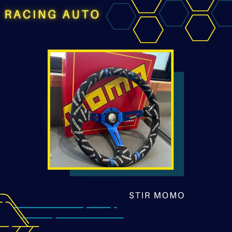 Stir Momo Racing / Stir Momo Celong Motif - Biru