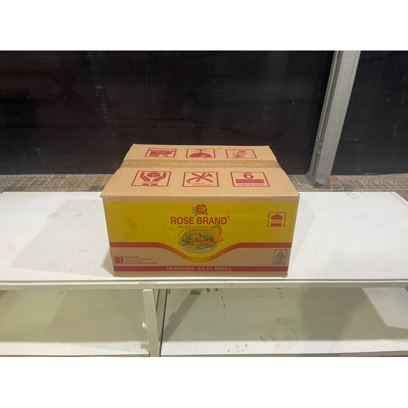 

Kardus Bekas Minyak RB 33 cm x 29 cm x 18 cm (500) Double Wall